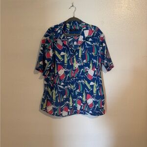 Vineyard Vines Multicolor Sailboat Shirt